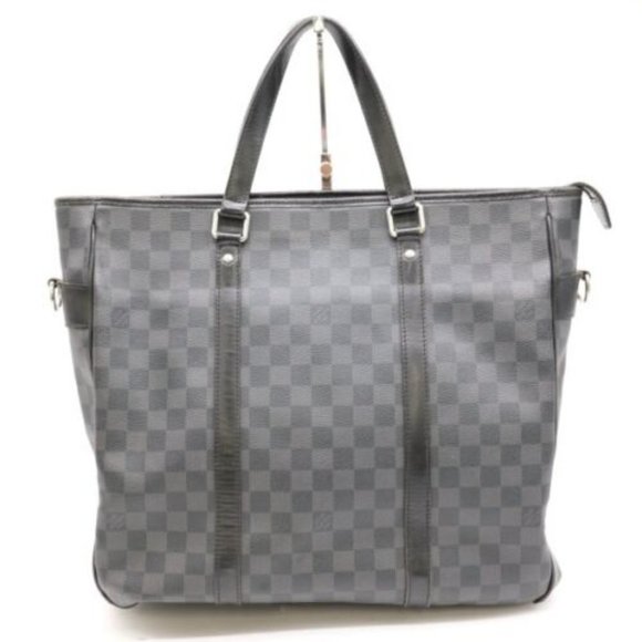 Tadao Damier Graphite Black Shoulder Bag - Picture 2 of 8